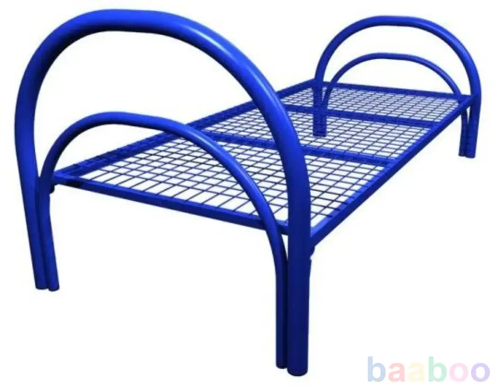 Недорогие металлические кровати для рабочих и строителей в бытовки