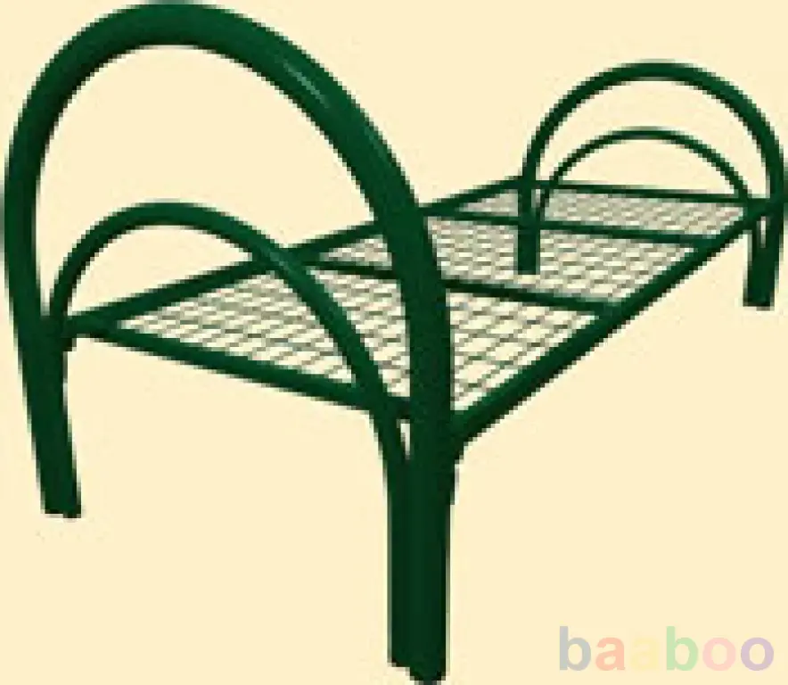 Недорогие металлические кровати для рабочих и строителей в бытовки